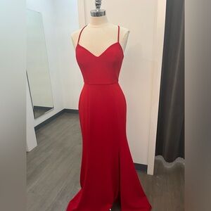 Jenny Yoo Reese Knit Crepe Bridesmaids Dress